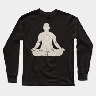 Kundalini Ashtanga Hatha Asanas Yogi Yoga Long Sleeve T-Shirt